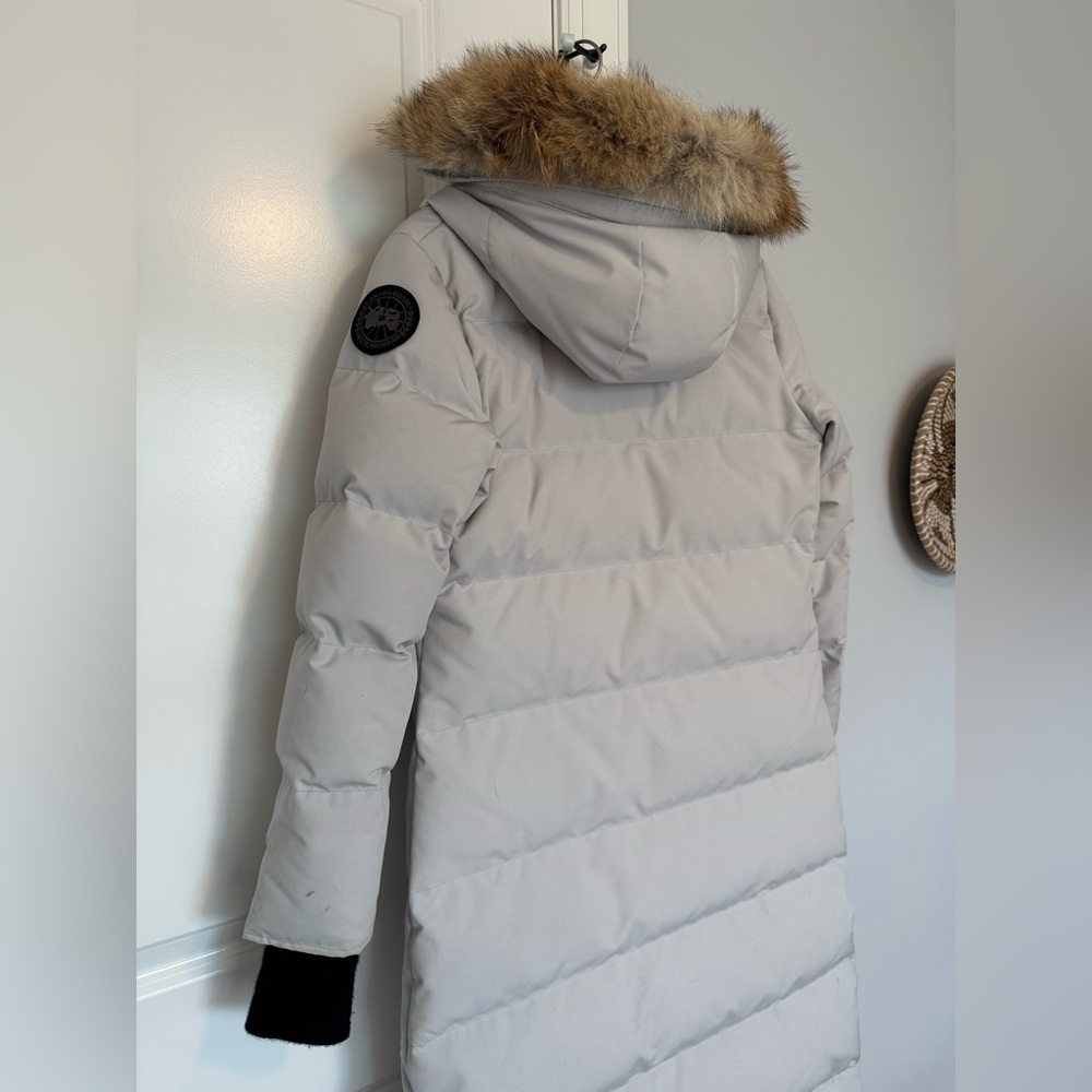 Canada Goose Mystique fusion long parka in silverbirch - Picture 5 of 16